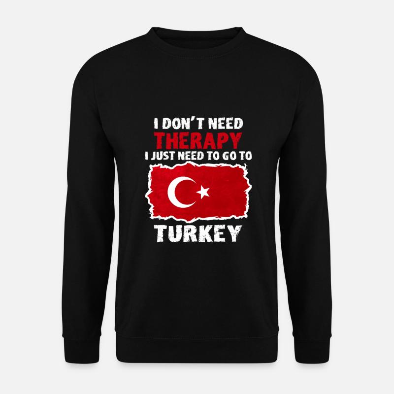 Turkey - Unisex Sweatshirt - black
