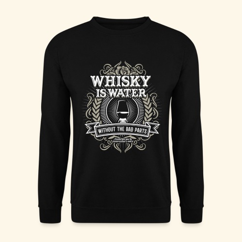 Whisky Is Water Vintage - Unisex Pullover