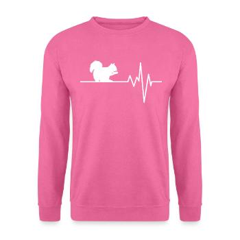 Écureuils - Sweat-shirt Unisexe - rose - Devant