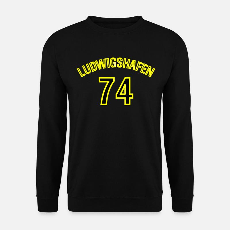 Ludwigshafen 74 - Unisex Pullover - Schwarz