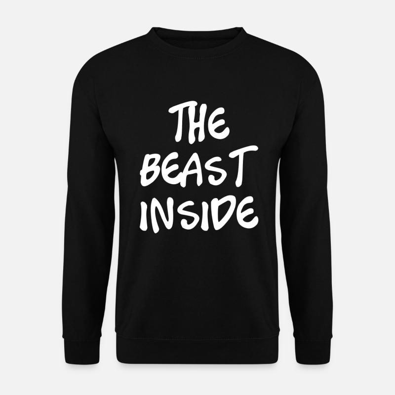 The Beast inside - Unisex Sweatshirt - black