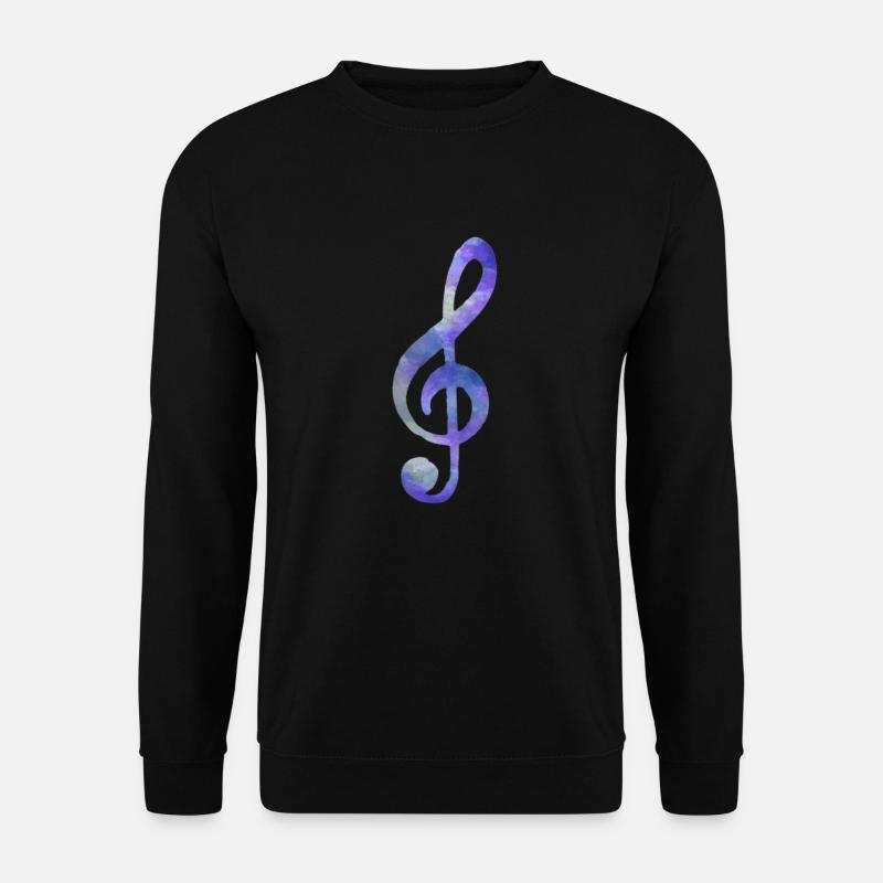 music key - Unisex Sweatshirt - black