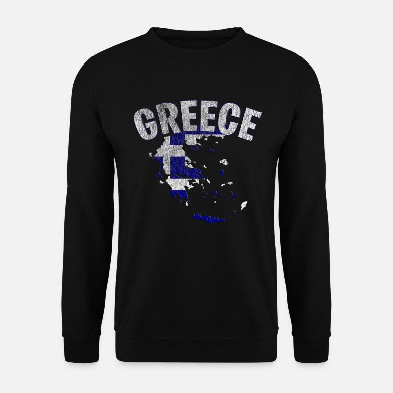 Greece - Unisex Sweatshirt - black