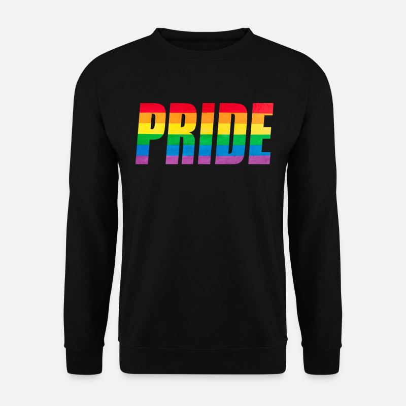 Graphique Rainbow Pride - Sweat-shirt Unisexe - noir