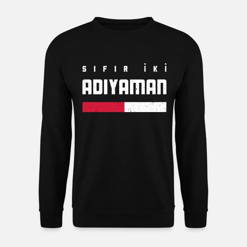 Adiyaman 02 - Unisex Pullover - Schwarz