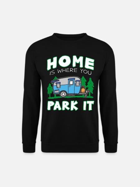 caravan - Unisex Sweatshirt - black