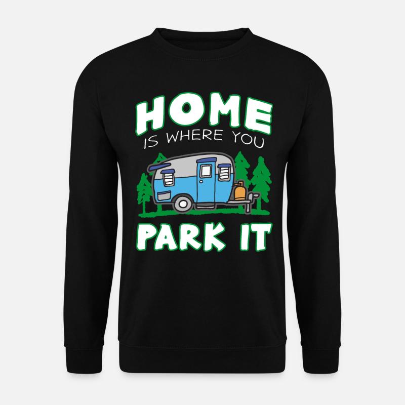 caravan - Unisex Sweatshirt - black