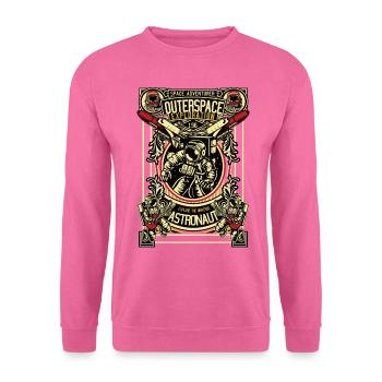 Spaceship Astronaut Outerspace nasa Spaceship - Unisex Sweatshirt - pink - Front