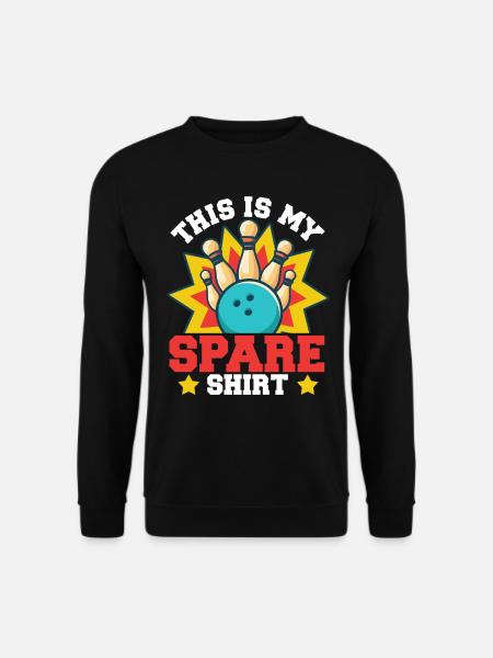 This is my spare shirt - Unisex Sweatshirt - black