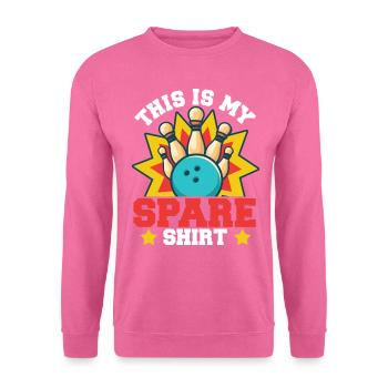 Ceci est ma chemise de rechange - Sweat-shirt Unisexe - rose - Devant