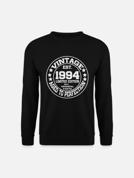 Vintage 1994 Vintage født retro fødselsdag - Unisex sweater - sort
