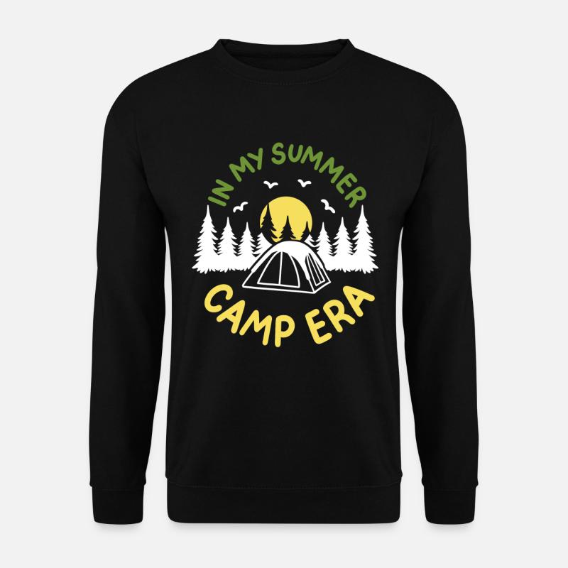 Camping Sommerlager Camper - Unisex Pullover - Schwarz
