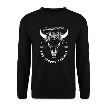 Summerween été gothique effrayant fête à thème - Sweat-shirt Unisexe - noir - Devant - Alina (178cm) & Michal (187cm)