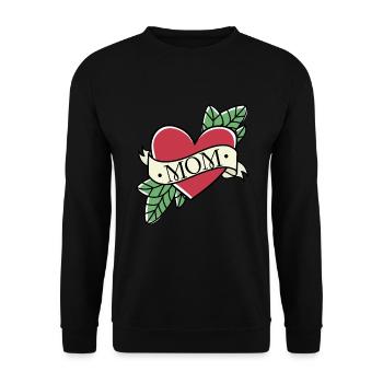 Meilleure maman - Sweat-shirt Unisexe - noir - Devant - Alina (178cm) & Michal (187cm)