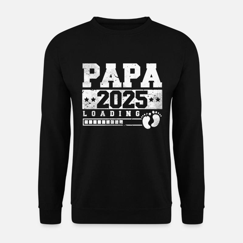 Papa 2025 loading - Unisex Sweatshirt - black