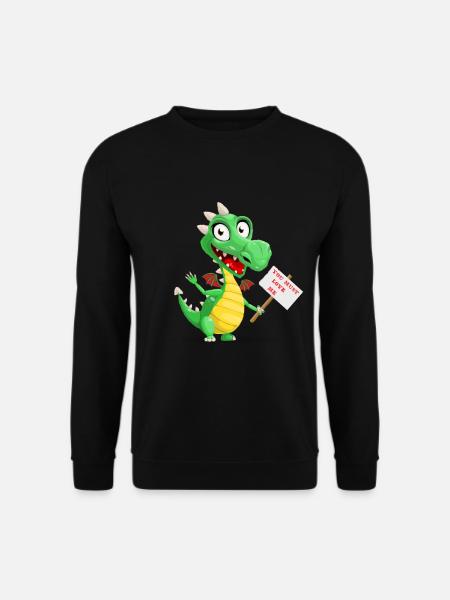 Good mood Dragon - Unisex Sweatshirt - black