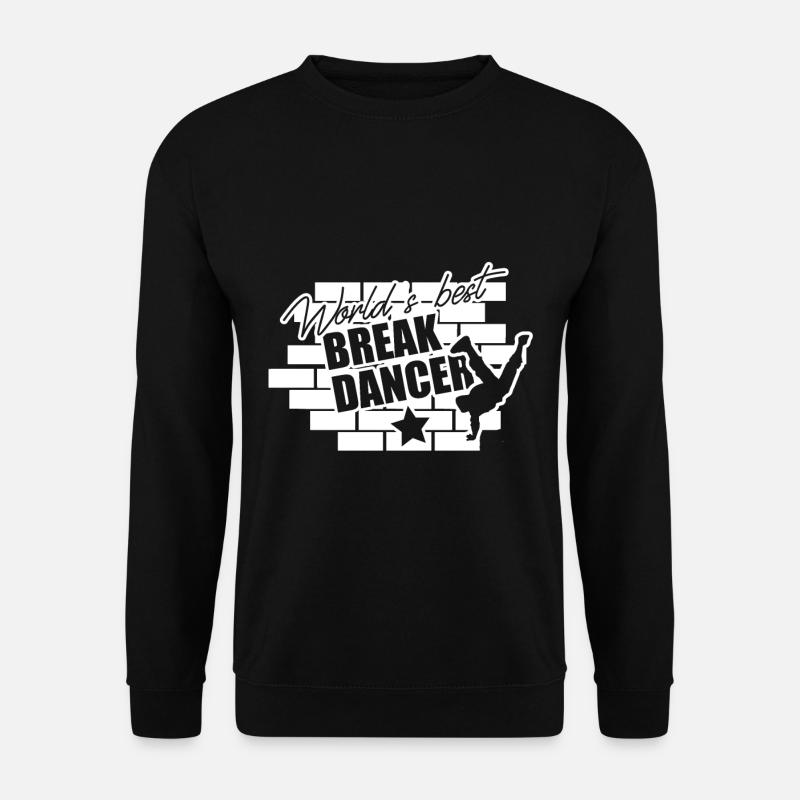 Breakdancing danseur danseur Breakdance Breakdancer - Sweat-shirt Unisexe - noir