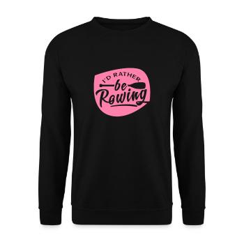 Rameur aviron aviron aviron aviron - Sweat-shirt Unisexe - noir - Devant - Alina (178cm) & Michal (187cm)