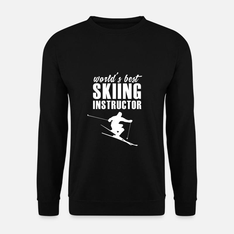 Ski instructor - Unisex Sweatshirt - black