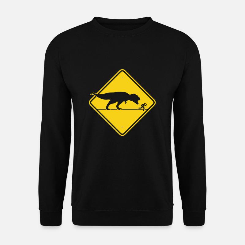 Dinosauerier - Unisex Pullover - Schwarz