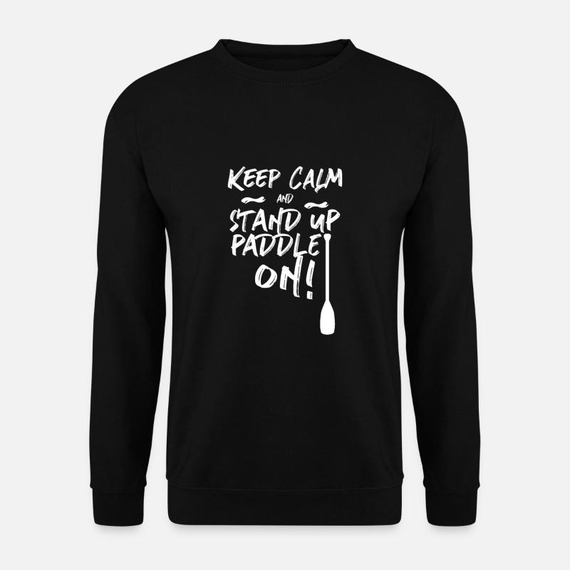 Stand Up Paddle - Sweat-shirt Unisexe - noir