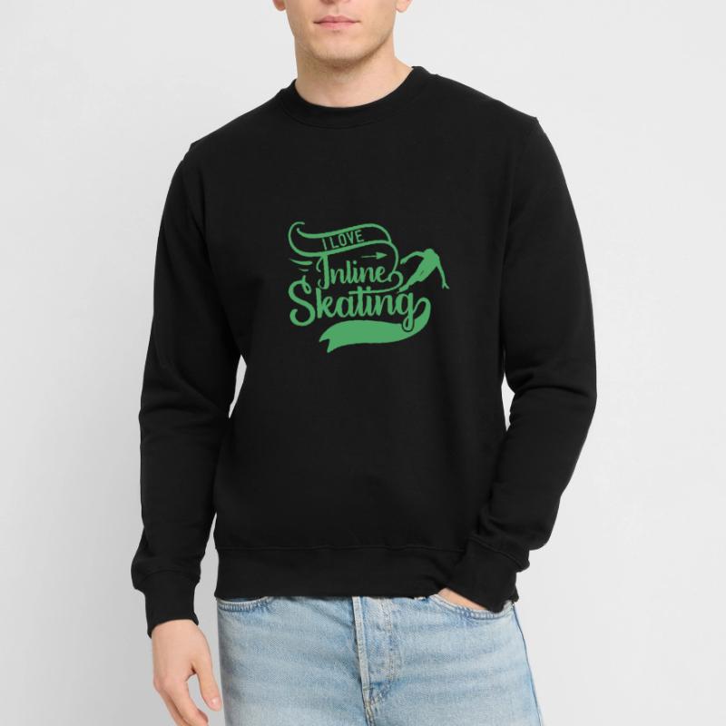 Inline Skate Inline Skate Inline Skate Unisex Sweatshirt