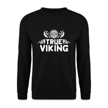 Vikings Vikings Vikings Vikings - Sweat-shirt Unisexe - noir - Devant - Alina (178cm) & Michal (187cm)