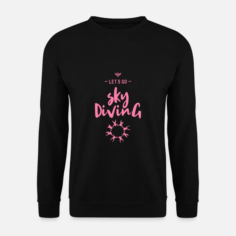 Skydive - Unisex Pullover - Schwarz