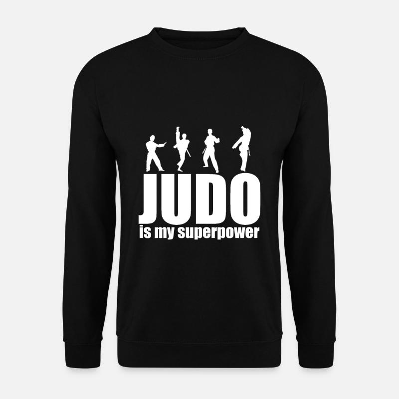 Judo Trainer - Unisex Pullover - Schwarz