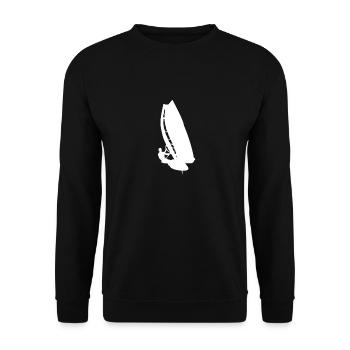 Windsurfen Windsurfer Windsurf Windsurfing - Unisex Sweatshirt - black - Front - Alina (178cm) & Michal (187cm)