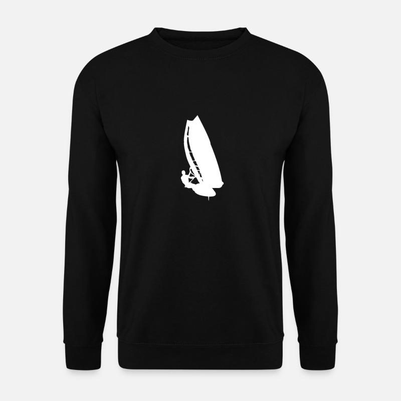 Windsurfen Windsurfer Windsurf Windsurfing - Unisex Sweatshirt - black