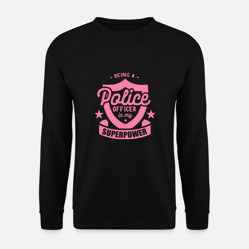 Polizistin - Unisex Pullover - Schwarz