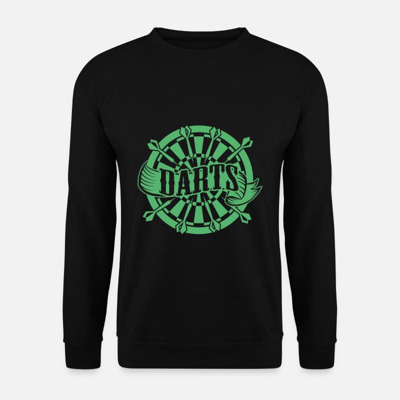 Dart - Unisex Pullover - Schwarz