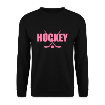 Feldhockey - Unisex Pullover - Schwarz - Vorne - Alina (178cm) & Michal (187cm)