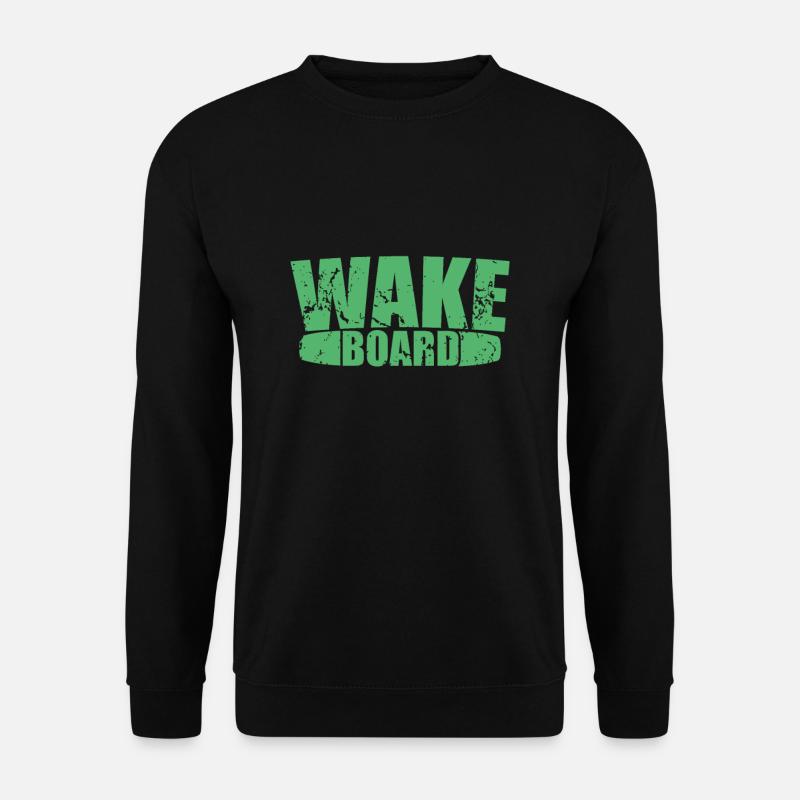 Wakeboard Wakeboard Wakeboarding Wakeboarder Rope - Unisex Sweatshirt - black