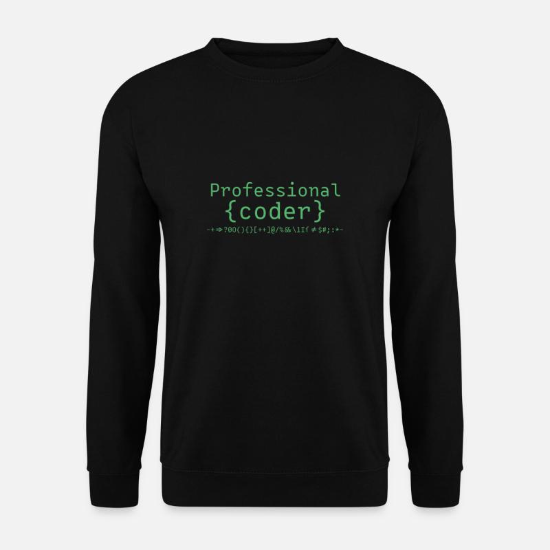 Programming - Unisex Sweatshirt - black
