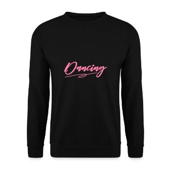 Danse Danseur École de danse Danse Danse - Sweat-shirt Unisexe - noir - Devant - Alina (178cm) & Michal (187cm)