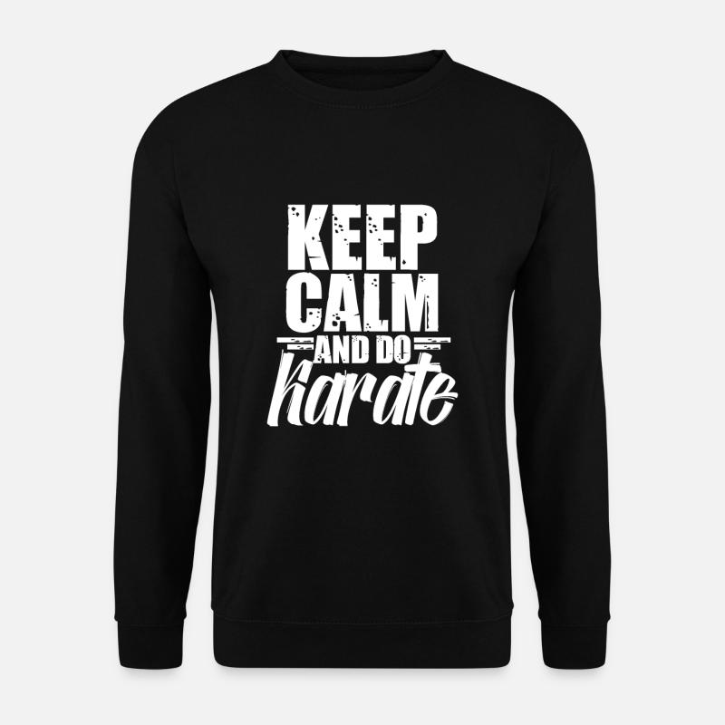 Karaté Karaté Karaté Karaté - Sweat-shirt Unisexe - noir