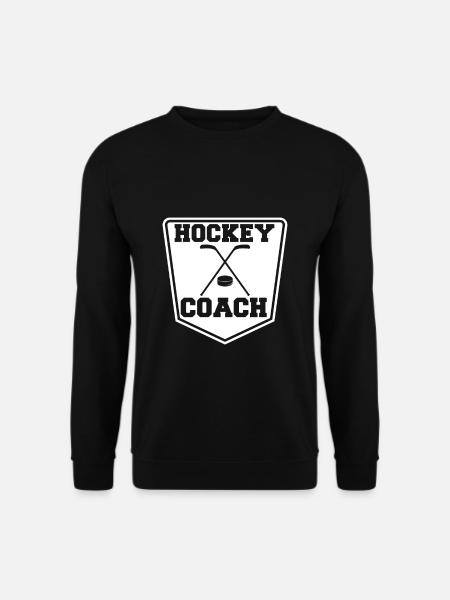 Hockey Hockey Hockey Hockey - Unisex Pullover - Schwarz