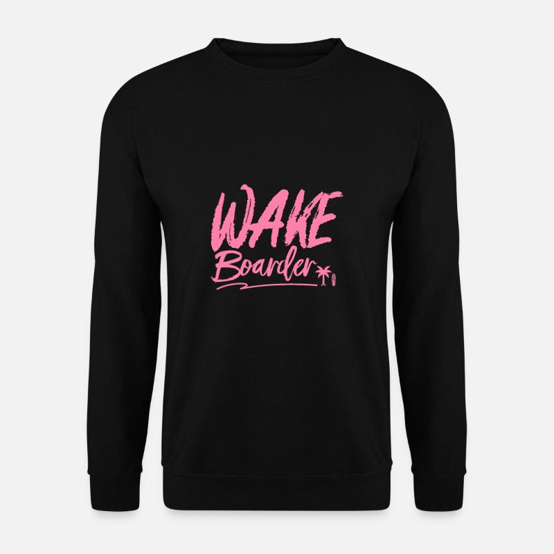 Wakeboard - Unisex Pullover - Schwarz
