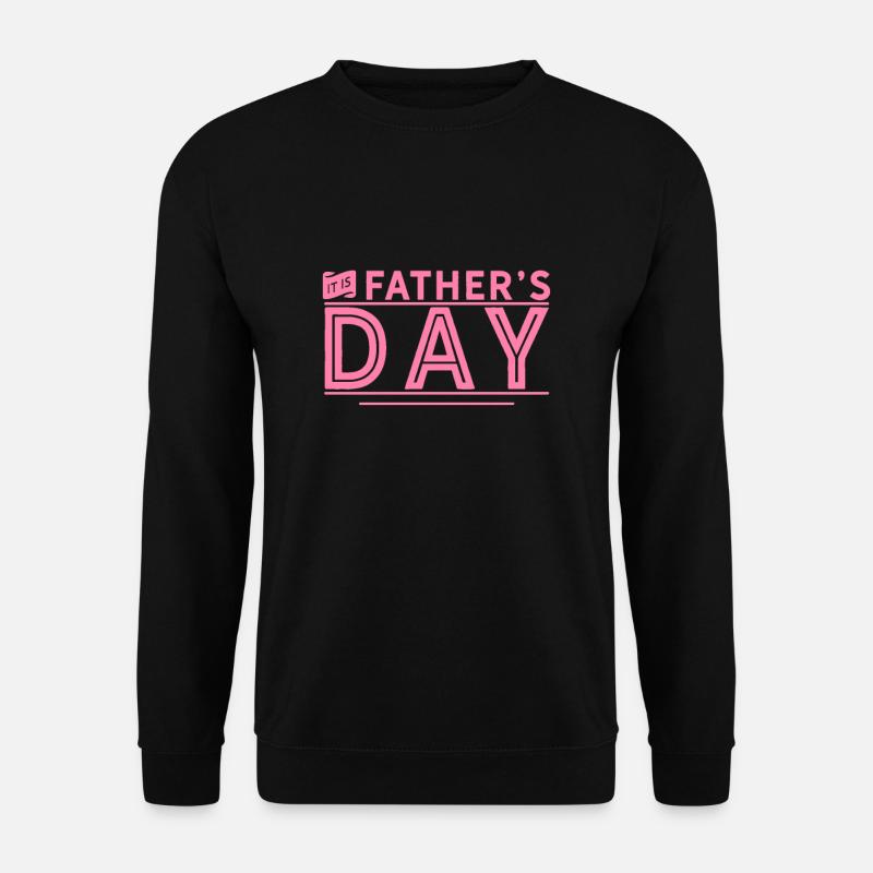 Vater Bester Papa - Unisex Pullover - Schwarz