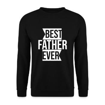 Vatertag - Unisex Pullover - Schwarz - Vorne - Alina (178cm) & Michal (187cm)