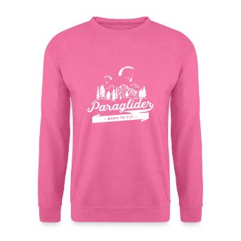 Gleitschirmfliegen - Unisex Pullover - Pink - Vorne