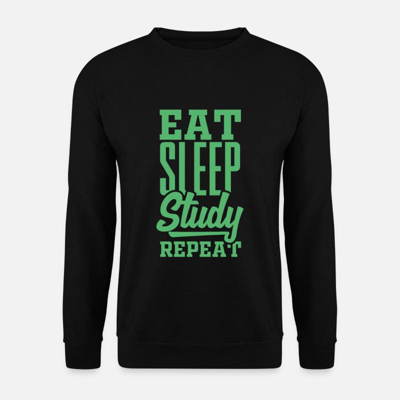 Study Study Studying Studying - Unisex Sweatshirt - black