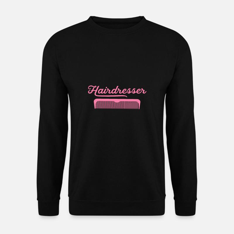 Friseuse Friseuse Friseuse Friseuse - Unisex Pullover - Schwarz