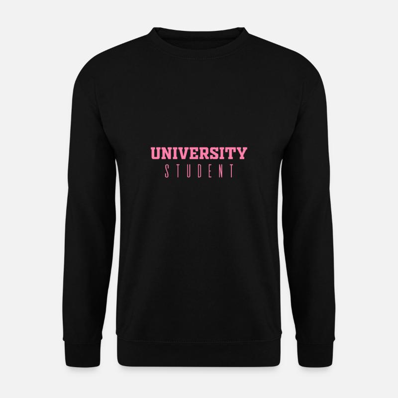 Studentin Studentin Studentin Studentin - Unisex Pullover - Schwarz