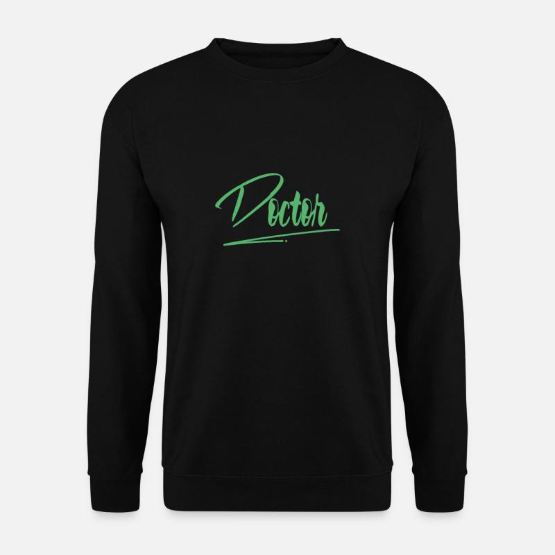 Arztpraxis Ärzte Doktorin Arzt Doktor - Unisex Pullover - Schwarz