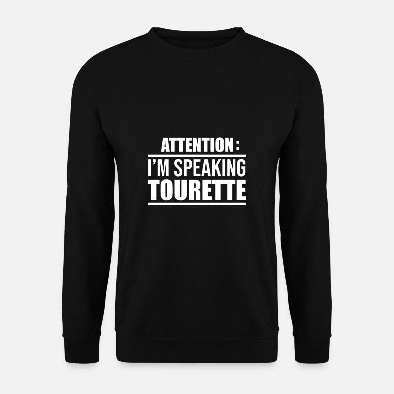 Tourette Syndrom - Unisex Pullover - Schwarz