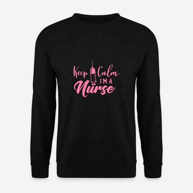 Krankenschwester - Unisex Pullover - Schwarz