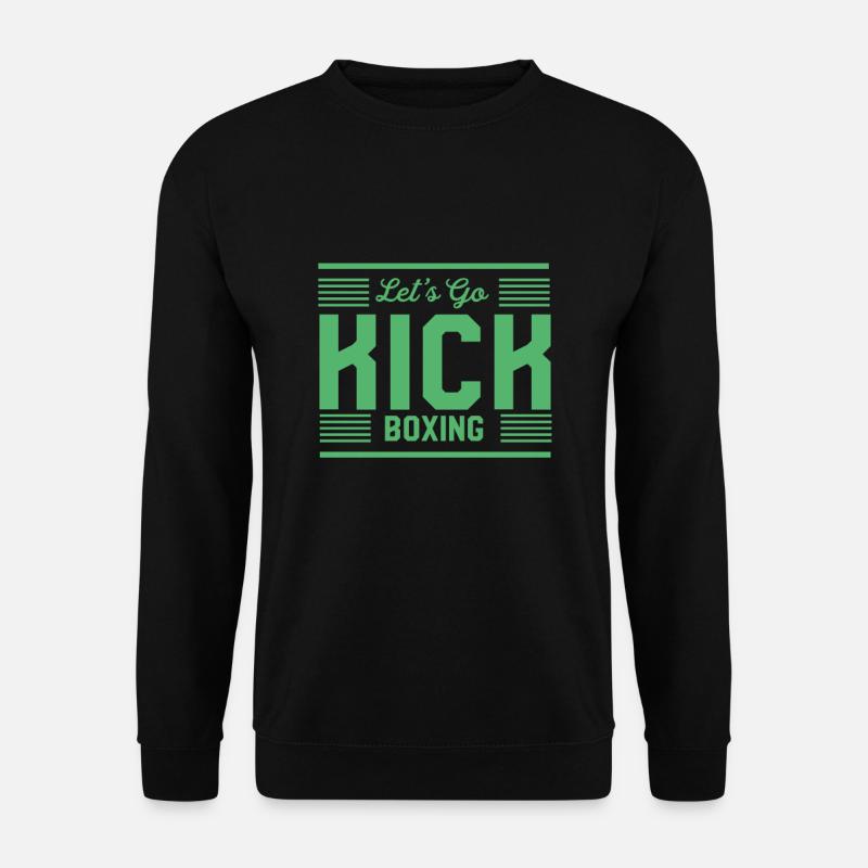 Kickboxen - Unisex Pullover - Schwarz